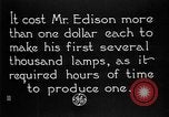 Image of Thomas Alva Edison Schenectady New York USA, 1923, second 3 stock footage video 65675050975