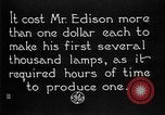 Image of Thomas Alva Edison Schenectady New York USA, 1923, second 10 stock footage video 65675050975