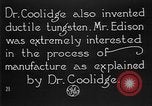 Image of Thomas Alva Edison United States USA, 1923, second 21 stock footage video 65675050976