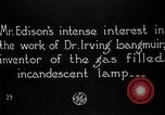Image of Thomas Alva Edison United States USA, 1923, second 4 stock footage video 65675050977