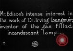 Image of Thomas Alva Edison United States USA, 1923, second 5 stock footage video 65675050977
