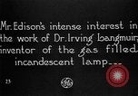Image of Thomas Alva Edison United States USA, 1923, second 6 stock footage video 65675050977