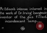 Image of Thomas Alva Edison United States USA, 1923, second 10 stock footage video 65675050977
