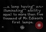 Image of Thomas Alva Edison United States USA, 1923, second 32 stock footage video 65675050977