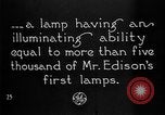 Image of Thomas Alva Edison United States USA, 1923, second 33 stock footage video 65675050977