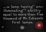 Image of Thomas Alva Edison United States USA, 1923, second 37 stock footage video 65675050977