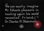 Image of Thomas Alva Edison United States USA, 1923, second 6 stock footage video 65675050978