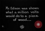 Image of Thomas Alva Edison United States USA, 1923, second 57 stock footage video 65675050978
