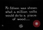 Image of Thomas Alva Edison United States USA, 1923, second 60 stock footage video 65675050978