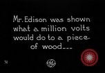 Image of Thomas Alva Edison United States USA, 1923, second 62 stock footage video 65675050978