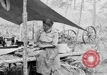 Immagine di Seminole nativi indiani americani cucinare il cibo Florida United States USA, 1919, secondo 61 filmato di repertorio 65675050982