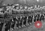 Image of army nurses and soldiers France, 1918, second 49 stock footage video 65675050990