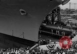 Image of USS Ranger Newport News Virginia USA, 1956, second 31 stock footage video 65675050997