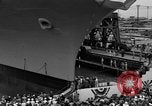 Image of USS Ranger Newport News Virginia USA, 1956, second 35 stock footage video 65675050997