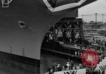 Image of USS Ranger Newport News Virginia USA, 1956, second 45 stock footage video 65675050997