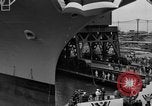 Image of USS Ranger Newport News Virginia USA, 1956, second 51 stock footage video 65675050997