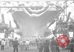 Image of USS Ranger Newport News Virginia USA, 1956, second 1 stock footage video 65675050998