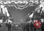 Image of USS Ranger Newport News Virginia USA, 1956, second 3 stock footage video 65675050998