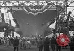 Image of USS Ranger Newport News Virginia USA, 1956, second 4 stock footage video 65675050998