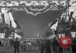 Image of USS Ranger Newport News Virginia USA, 1956, second 5 stock footage video 65675050998