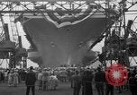 Image of USS Ranger Newport News Virginia USA, 1956, second 7 stock footage video 65675050998