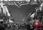 Image of USS Ranger Newport News Virginia USA, 1956, second 12 stock footage video 65675050998