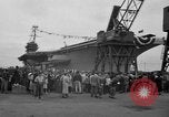 Image of USS Ranger Newport News Virginia USA, 1956, second 8 stock footage video 65675051000