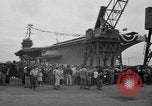 Image of USS Ranger Newport News Virginia USA, 1956, second 9 stock footage video 65675051000