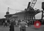 Image of USS Ranger Newport News Virginia USA, 1956, second 14 stock footage video 65675051000