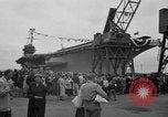 Image of USS Ranger Newport News Virginia USA, 1956, second 15 stock footage video 65675051000