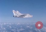 Image of A-7A Corsair 2 aircraft South China Sea, 1967, second 50 stock footage video 65675051009