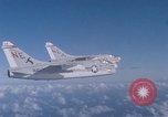 Image of A-7A Corsair 2 aircraft South China Sea, 1967, second 60 stock footage video 65675051009