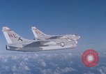 Image of A-7A Corsair 2 aircraft South China Sea, 1967, second 61 stock footage video 65675051009