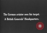 Standbild deutsche Pilot europäische Theater, 1918, aus Sekunde 34 historischem Filmmaterial Videoclip 65675051025