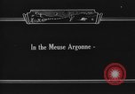 Image of Allied soldiers Western Front European Theater, 1918, second 19 stock footage video 65675051028