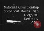 Immagine di Gara in motoscafo San Diego California USA, 1926, secondo 13 filmato di repertorio 65675051034