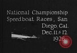 Immagine di Gara in motoscafo San Diego California USA, 1926, secondo 14 filmato di repertorio 65675051034