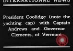 Standbild John Calvin Coolidge Washington DC USA, 1925, aus Sekunde 37 historischem Filmmaterial Videoclip 65675051044