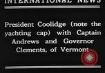 Standbild John Calvin Coolidge Washington DC USA, 1925, aus Sekunde 38 historischem Filmmaterial Videoclip 65675051044