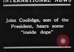 Standbild John Calvin Coolidge Washington DC USA, 1925, aus Sekunde 57 historischem Filmmaterial Videoclip 65675051044