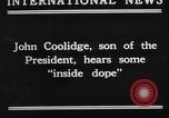 Standbild John Calvin Coolidge Washington DC USA, 1925, aus Sekunde 60 historischem Filmmaterial Videoclip 65675051044