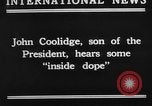 Standbild John Calvin Coolidge Washington DC USA, 1925, aus Sekunde 62 historischem Filmmaterial Videoclip 65675051044