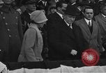 Image of President and Mrs. Calvin Coolidge at baseball game Washington DC USA, 1927, second 6 stock footage video 65675051047