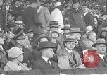 Image of President and Mrs. Calvin Coolidge at baseball game Washington DC USA, 1927, second 12 stock footage video 65675051047