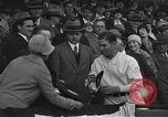 Image of President and Mrs. Calvin Coolidge at baseball game Washington DC USA, 1927, second 19 stock footage video 65675051047
