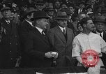Image of President and Mrs. Calvin Coolidge at baseball game Washington DC USA, 1927, second 24 stock footage video 65675051047