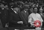 Image of President and Mrs. Calvin Coolidge at baseball game Washington DC USA, 1927, second 31 stock footage video 65675051047