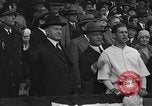 Image of President and Mrs. Calvin Coolidge at baseball game Washington DC USA, 1927, second 35 stock footage video 65675051047