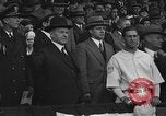 Image of President and Mrs. Calvin Coolidge at baseball game Washington DC USA, 1927, second 36 stock footage video 65675051047