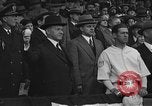 Image of President and Mrs. Calvin Coolidge at baseball game Washington DC USA, 1927, second 37 stock footage video 65675051047